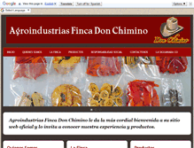 Tablet Screenshot of donchimino.com